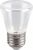 LB-372 (1W) 230V E27 6400K для белт лайта С45 колокольчик прозрачный