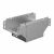T-ответвитель для листового кабельного лотка 200ммx200ммx80мм сталь горячее цинкование серый ПРОМРУКАВ _ T-ответвитель для листового кабельного лотка 200ммx200ммx80мм сталь горячее цинкование серый ПРОМРУКАВ _
