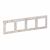 Рамка 4гн ампир белый Valena LIFE Legrand