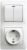 Блок 2кл с подсв + 1гн с З/К шторки с/у белый Glossa Systeme Electric Блок 2кл с подсв + 1гн с З/К шторки с/у белый Glossa Systeme Electric