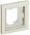 Рамка 1гн крем IP44 РУ-1-БрКр-44 BRITE IEK (1/10/100)