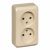 Розетка 2гн без З/К о/у крем 16А IP20 Этюд Systeme Electric (1/16/120) Розетка 2гн без З/К о/у крем 16А IP20 Этюд Systeme Electric (1/16/120)