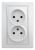 Розетка 2гн без З/К с/у белый 16А 1-204-01 Intro Plano ЭРА (1/10/100) Розетка 2гн без З/К с/у белый 16А 1-204-01 Intro Plano ЭРА (1/10/100)
