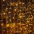 Гирлянда "Светодиодный Дождь" 2x3 м, эффект мерцания, прозрачный провод, 230 В, диоды цвет теплый белый