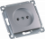 Розетка HEGEL 1-мест. механизм с накладкой без З/К скр. уст-ки16А 220-250В IP00 серебро Розетка HEGEL 1-мест. механизм с накладкой без З/К скр. уст-ки16А 220-250В IP00 серебро