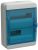 Бокс КМПн-24мод настен пласт сер (дв.прозр синяя) 2 ряда IP65 TEKFOR IEK (1/1/4)