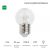 Лампа шар e27 6 LED Ø45мм - зеленая, прозрачная колба, эффект лампы накаливания Лампа шар e27 6 LED Ø45мм - зеленая, прозрачная колба, эффект лампы накаливания