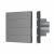 INTELLIGENT ARLIGHT Кнопочная панель SMART-ZB-801-22-1G-8SC-MULTI-IN Grey (230V) (IARL, IP20 Пластик, 5 лет) INTELLIGENT ARLIGHT Кнопочная панель SMART-ZB-801-22-1G-8SC-MULTI-IN Grey (230V) (IARL, IP20 Пластик, 5 лет)