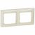 Рамка Valena 2 поста горизонтальная, слоновая кость Рамка Valena 2 поста горизонтальная, слоновая кость