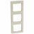 Рамка Valena 3 поста вертикальная, слоновая кость Рамка Valena 3 поста вертикальная, слоновая кость