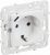 Розетка 1гн с З/К+USB C шторки с/у белый арктический механизм 16А 18Вт SK-R17W SKANDY IEK (1/10/100)