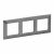 Рамка 3гн сталь Valena LIFE Legrand Рамка 3гн сталь Valena LIFE Legrand
