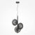 MOD268PL-03B Reels Подвесной светильник Черный MOD268PL-03B Reels Подвесной светильник Черный