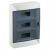 Бокс ЩРН-П-36мод настен пласт бел (дв.прозр) 3 ряда IP40 Makel (1/4)