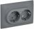 Розетка 2гн с З/К с/у серый в сборе 16А SK-R08Gr SKANDY IEK (1/10/100) Розетка 2гн с З/К с/у серый в сборе 16А SK-R08Gr SKANDY IEK (1/10/100)
