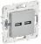 Розетка 2гн USB+USB A+A с/у серебряный механизм 3,1А SK-R15S SKANDY IEK (1/10/100)