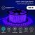 LED лента 220 В, 10х7 мм, IP67, SMD 2835, 60 LED/m, цвет свечения синий Neon-Night (100/100/100)