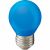 Лампа светодиод для белт-лайта 1Вт шар Е27 3000К 10Лм синий ERABL45-E27 ЭРА (1/10/100)