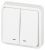 Выключатель ЭРА Эксперт 11-1525-01 двойной с подсветкой IP55, 10АХ-250В, СУ, белый Выключатель ЭРА Эксперт 11-1525-01 двойной с подсветкой IP55, 10АХ-250В, СУ, белый