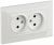 Розетка 2гн без З/К шторки с/у белый в сборе 10А РСш12-2-БрБ BRITE IEK (10/100) Розетка 2гн без З/К шторки с/у белый в сборе 10А РСш12-2-БрБ BRITE IEK (10/100)