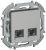 Розетка комп. 2-я RJ45 кат.5Е UTP 6738371 алюм. INSPIRIA IEK