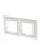 Рамка 2-пост. цвет белый альпийский белый глянцевый, пластик горизонт. и вертик., IP20 basic55 ABB Рамка 2-пост. цвет белый альпийский белый глянцевый, пластик горизонт. и вертик., IP20 basic55 ABB