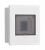 Корпус встраиваемый прозр. дв. 1 ряд 4 мод. IP41 ЩРВ-М