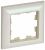 Рамка 1гн крем/жемчуг РУ-1-Бр BRITE IEK (10/100)