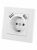 Розетка 2П+З 16А 250В + 2 USB порта 2,1А 5В белая "Сенеж" TDM