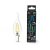 Лампа светодиод 5Вт Свеча на ветру 450Лм 4100К Е14 диммируемая LED Gauss Filament 1/10/50
