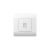 (NEW3-E) Розетка компьютерная 1хRJ45, белый CHINT (1)