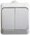Выключатель 2кл о/у серый IP44 Этюд Systeme Electric (1/14) Выключатель 2кл о/у серый IP44 Этюд Systeme Electric (1/14)