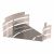 Угол д/листового кабель.лотка регулируемый горизонтальн. без соединит. разъема нержавеющая сталь серый ПРОМРУКАВ Угол д/листового кабель.лотка регулируемый горизонтальн. без соединит. разъема нержавеющая сталь серый ПРОМРУКАВ