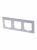 Рамка 3-пост. цвет белый альпийский белый глянцевый, пластик горизонт. и вертик., IP20 basic55 ABB Рамка 3-пост. цвет белый альпийский белый глянцевый, пластик горизонт. и вертик., IP20 basic55 ABB