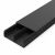 Кабель-канал монтажный 2000x30x10мм пластик черный 1 перегород. ПРОМРУКАВ Кабель-канал монтажный 2000x30x10мм пластик черный 1 перегород. ПРОМРУКАВ