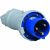 Вилка силовая (CEE) 4Р 220-230 В (50+60 ГЦ) СИНЯЯ 9ч прямая пластик IP67 ABB Вилка силовая (CEE) 4Р 220-230 В (50+60 ГЦ) СИНЯЯ 9ч прямая пластик IP67 ABB