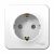 Розетка 1гн с З/К о/у белый изол.пласт. 16А IP20 Blanca Systeme Electric(1/12) Розетка 1гн с З/К о/у белый изол.пласт. 16А IP20 Blanca Systeme Electric(1/12)