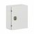 Корпус распред. шкафа 1двер. сталь серый 250мм 300мм 150мм с монтажной платой IP66 DKC