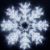 Фигура ARD-SNOWFLAKE-M8-950x950-540LED White (230V, 33W) (Ardecoled, IP65)