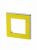 Рамка 1-пост. цвет желтый матовый, пластик горизонт. и вертик., Levit ABB Рамка 1-пост. цвет желтый матовый, пластик горизонт. и вертик., Levit ABB