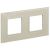 Рамка 2гн стекло крем SK-F22B SKANDY IEK (1/10/100)
