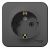 Розетка 1гн с З/К о/у антрацит глубина 40мм изол.пласт. 16А IP20 Blanca Systeme Electric (1/12/24/2160) Розетка 1гн с З/К о/у антрацит глубина 40мм изол.пласт. 16А IP20 Blanca Systeme Electric (1/12/24/2160)