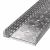 Лоток кабельный листовой 3000x400x80 сталь с перфорированной боковой стенкой толщ.1мм ПРОМРУКАВ