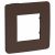 Рамка 1гн шоколад/антрацит Unica Studio Schneider Electric (10)