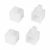 Заглушка WPH-FLEX-1616-90 WHITE с отверстием  (Arlight, Силикон)