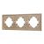Рамка пластиковая FRM-TENDO-PL-3-GD (Arlight, Песочный) Рамка пластиковая FRM-TENDO-PL-3-GD (Arlight, Песочный)