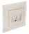 GUSI Bravo Розетка компьютерная RJ45, двойная, скрытая установка, с одноместной рамкой С1010-001. Цвет бежевый. GUSI Bravo Розетка компьютерная RJ45, двойная, скрытая установка, с одноместной рамкой С1010-001. Цвет бежевый.