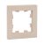 1 - местная рамка, кремовая, пластик Эпика EKF 1 - местная рамка, кремовая, пластик Эпика EKF