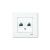 Розетка 2гн ТФ+ТФ RJ11+RJ11 с/у белый Lilium Natural Kare Makel (1/12/120) Розетка 2гн ТФ+ТФ RJ11+RJ11 с/у белый Lilium Natural Kare Makel (1/12/120)