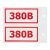 Наклейка информационный знак "380 В" 50x100 мм, 4 шт/уп REXANT Наклейка информационный знак "380 В" 50x100 мм, 4 шт/уп REXANT